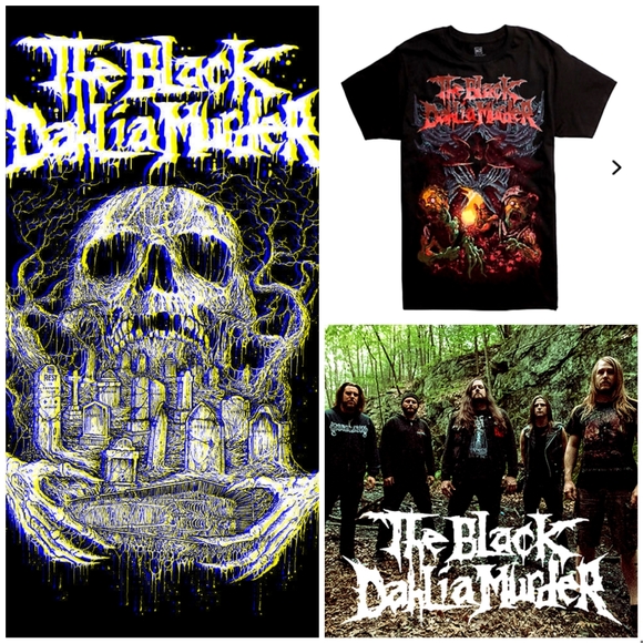 The Black Dahlia Murder T Shirt Youth Boy Shirt Round Neck Short Sleeve Tees